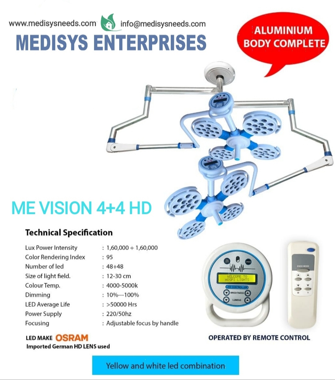 
VISION 4+4 HD DOUBLE DOME.